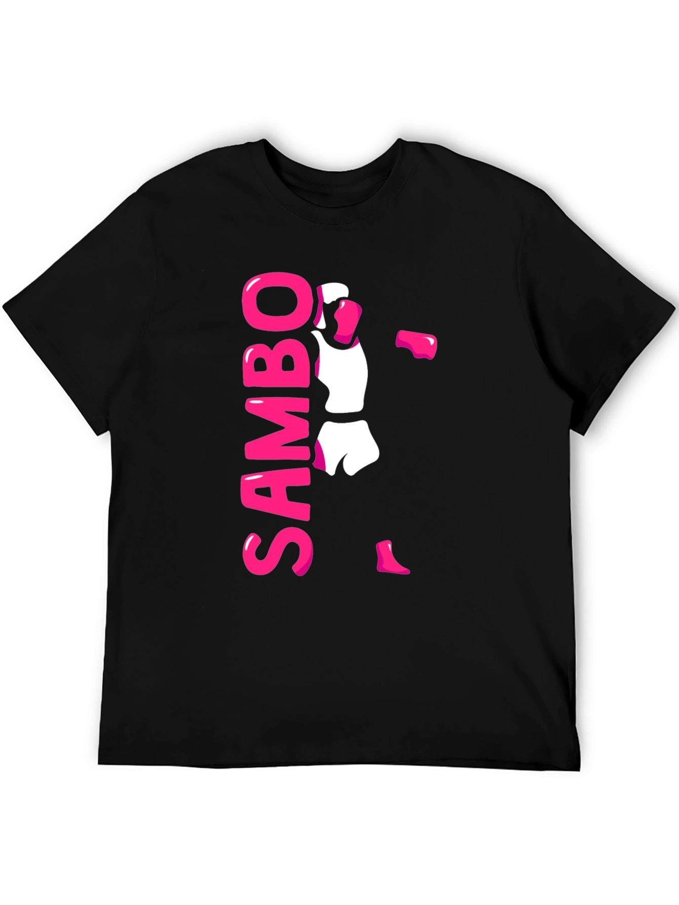Sambo Fighter Black T-Shirt