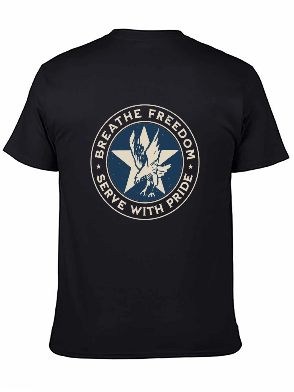 Breathe Freedom Eagle Graphic Tee