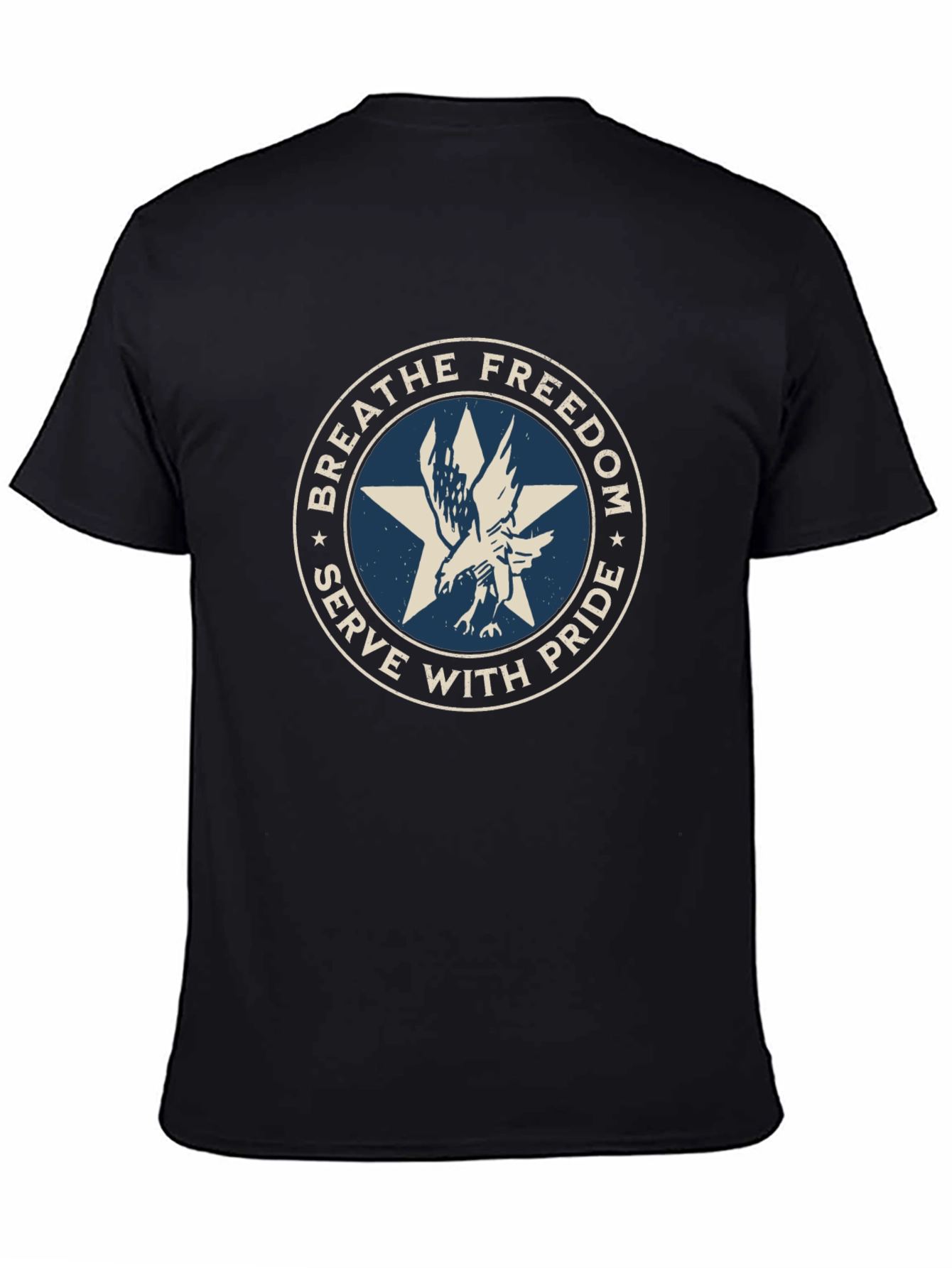 Breathe Freedom Eagle Graphic Tee