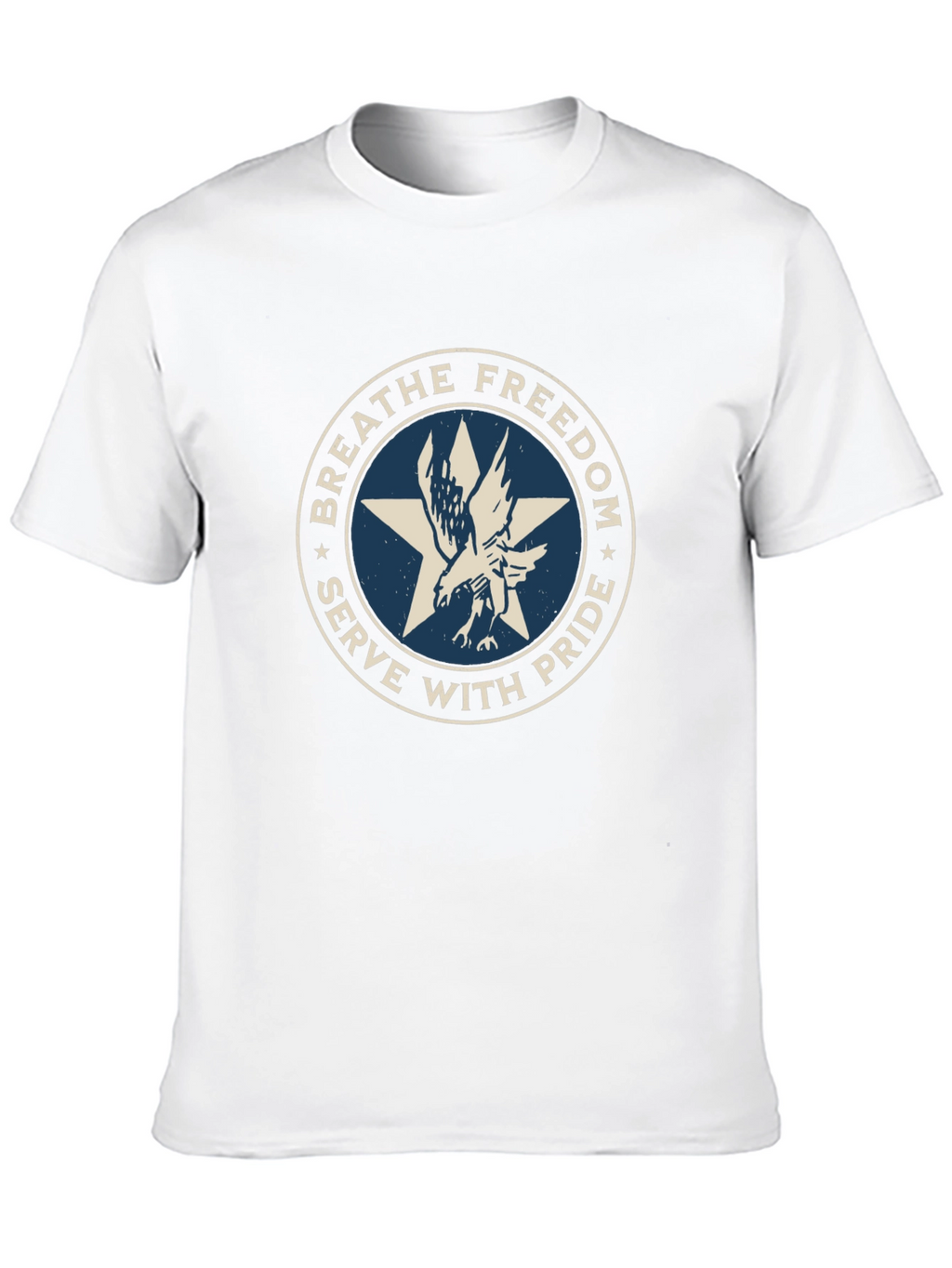 Breathe Freedom Eagle Graphic Tee