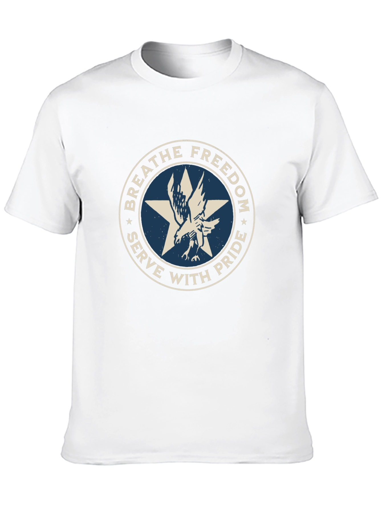 Breathe Freedom Eagle Graphic Tee