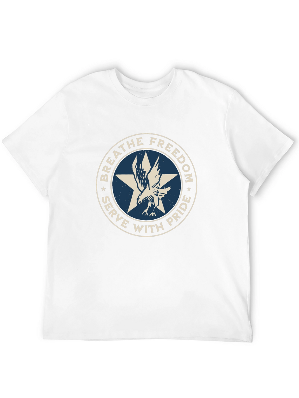 Breathe Freedom Eagle Graphic Tee