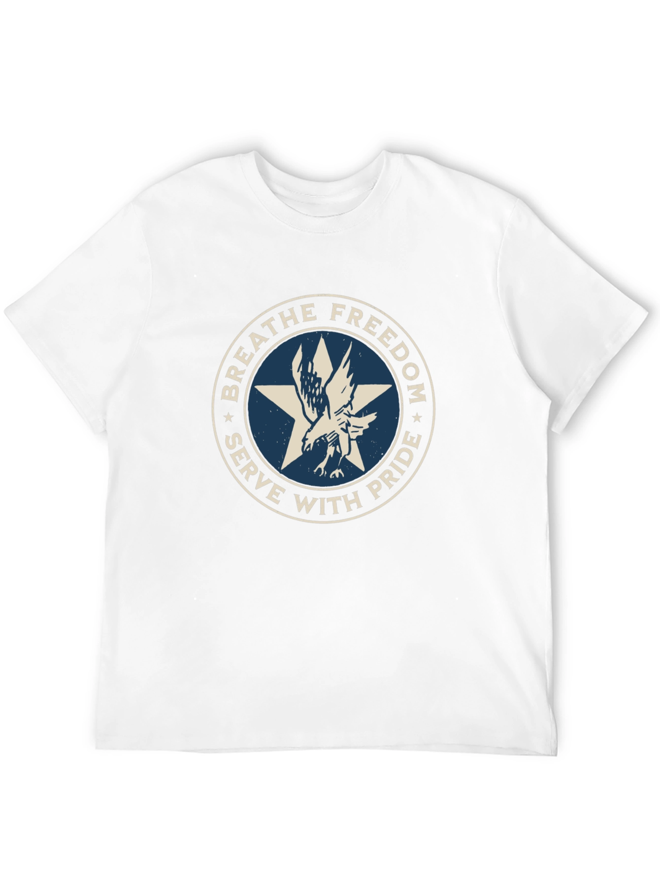 Breathe Freedom Eagle Graphic Tee