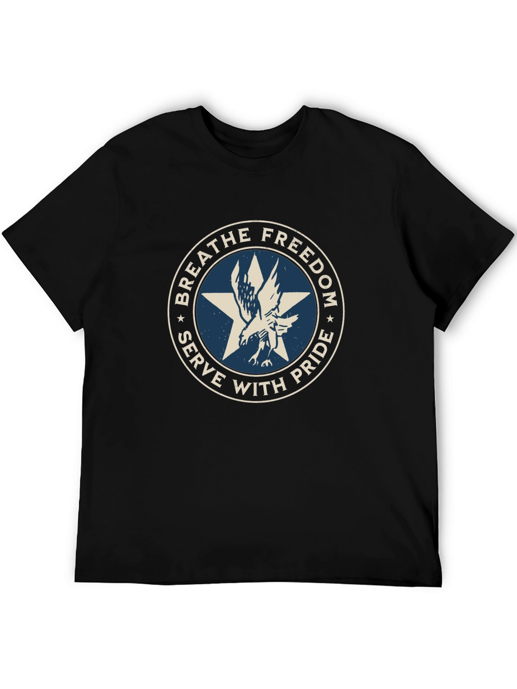 Breathe Freedom Eagle Graphic Tee