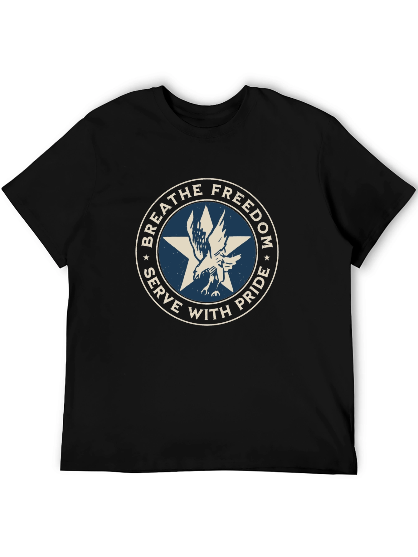 Breathe Freedom Eagle Graphic Tee