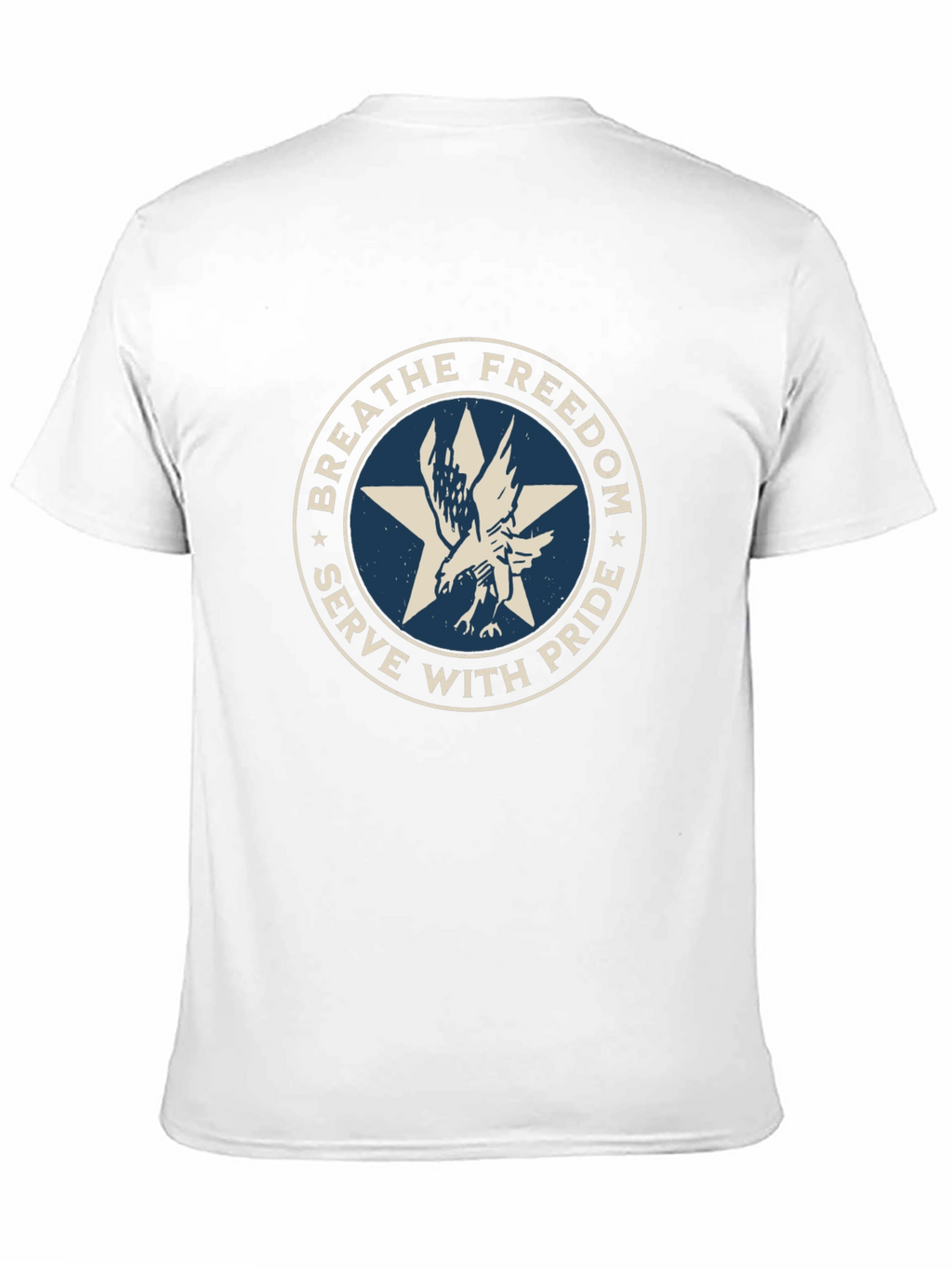 Breathe Freedom Eagle Graphic Tee