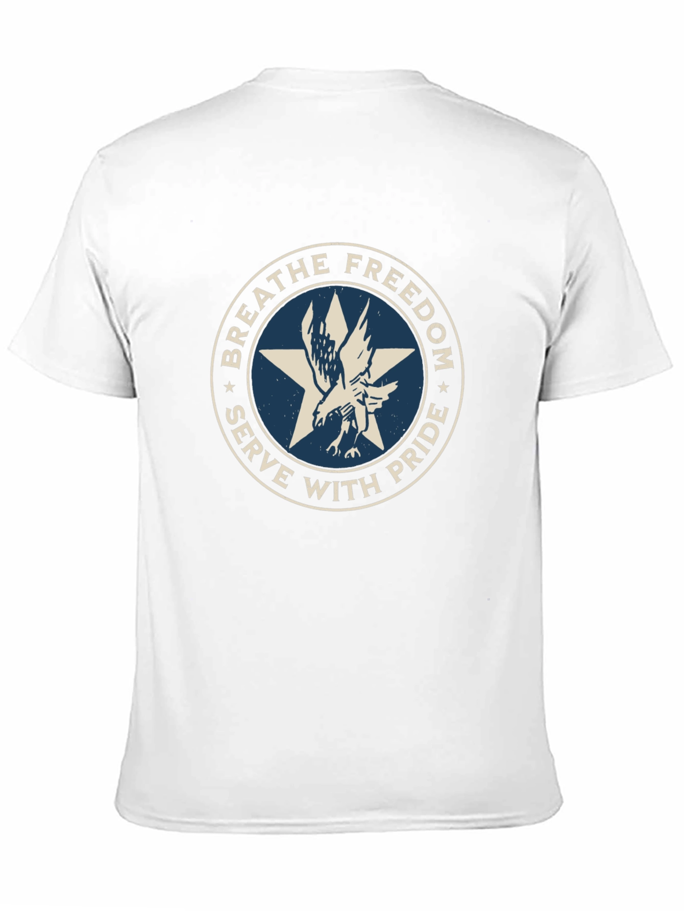 Breathe Freedom Eagle Graphic Tee