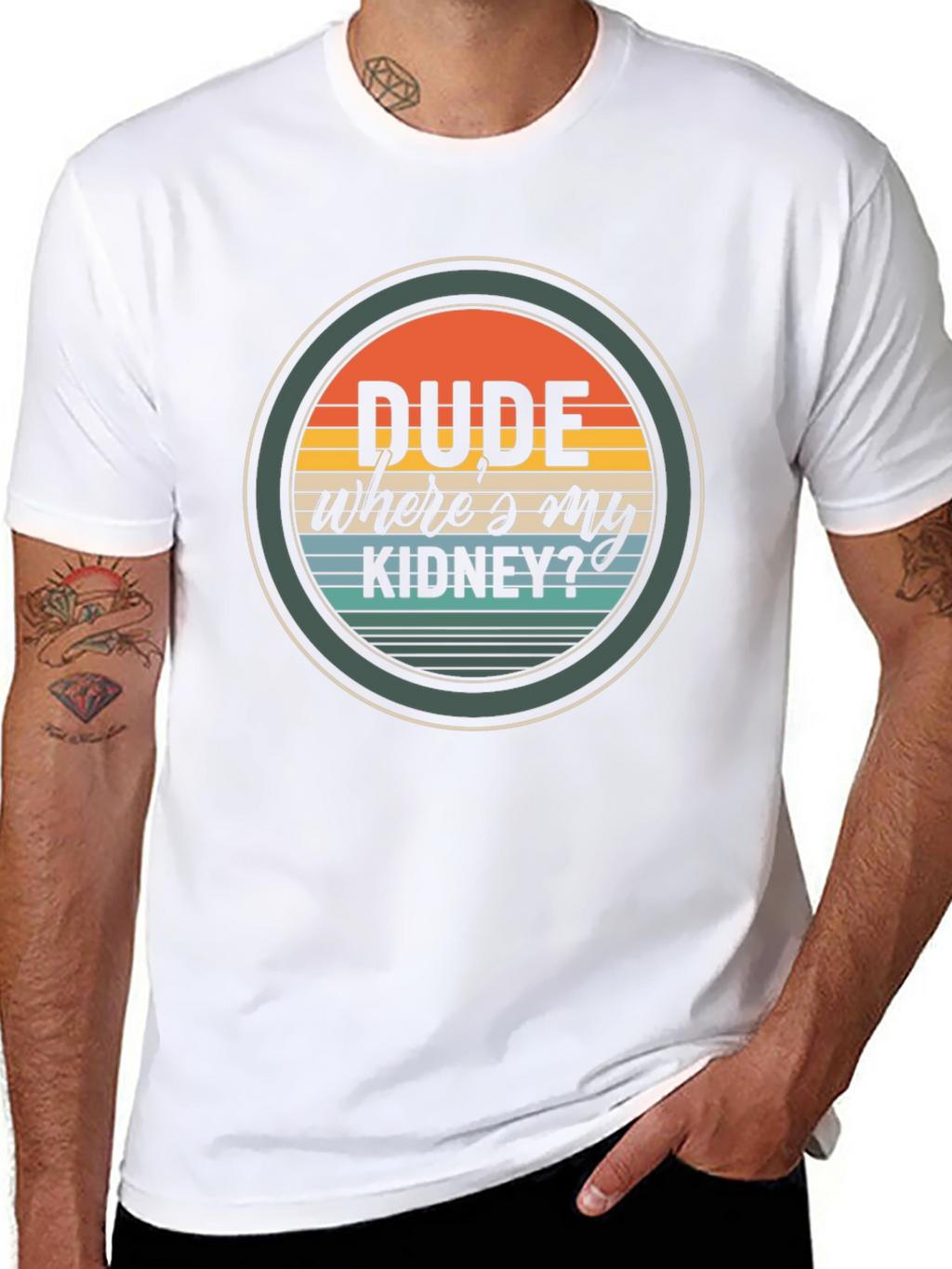 Dude Wheres My Kidney? Graphic T-Shirt