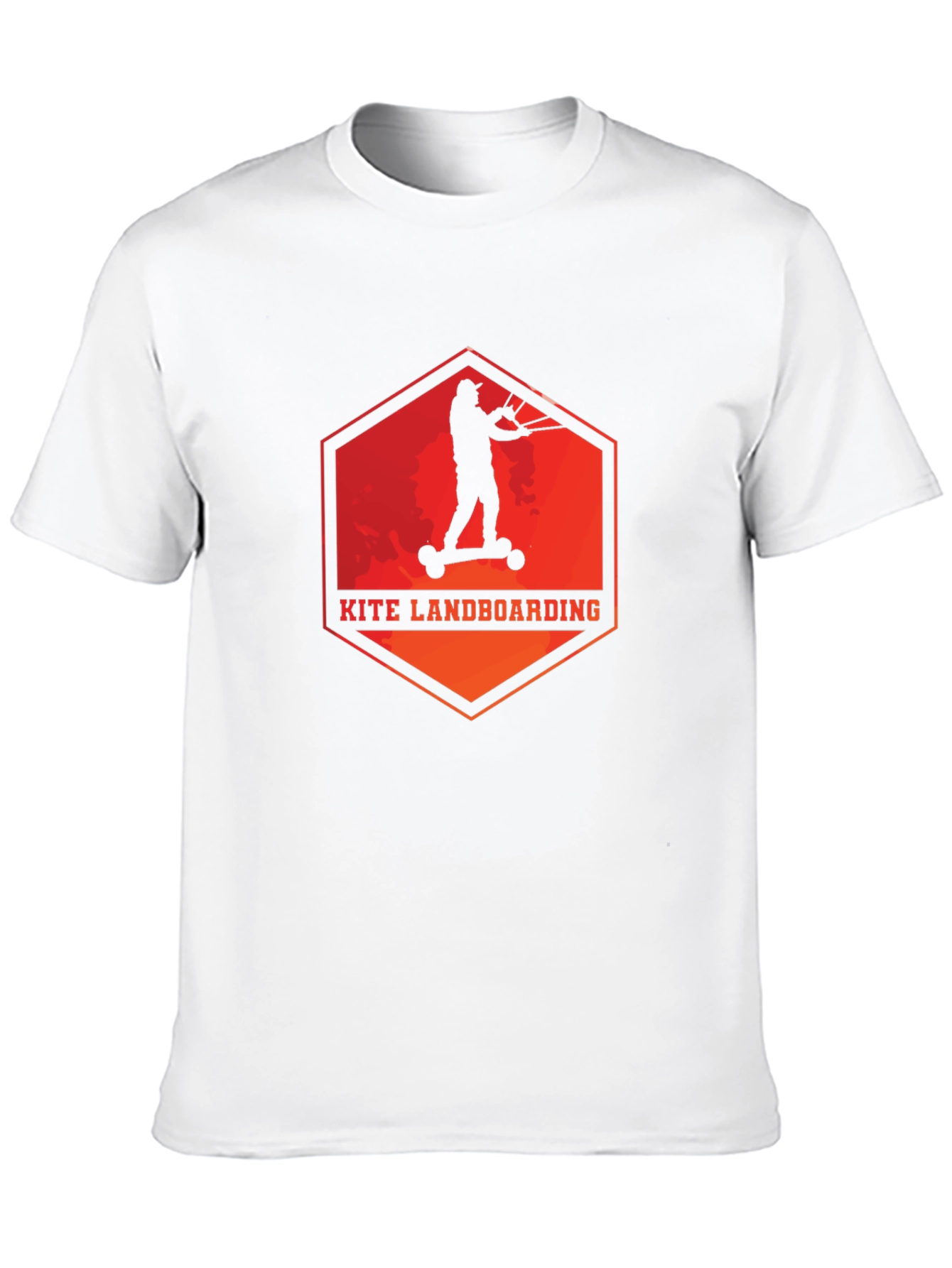 Kite Landboarding Graphic Tee - Black