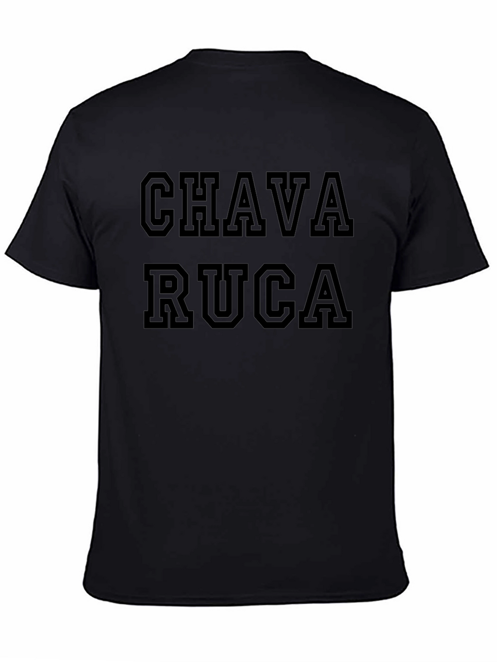 Chava Ruca Black Graphic T-Shirt