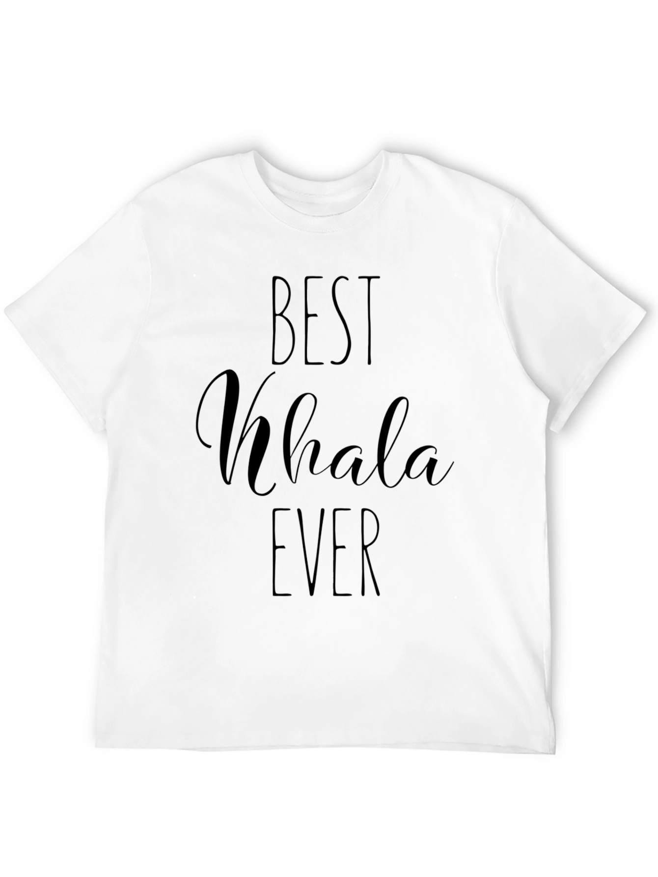 Best Khala Ever Black T-Shirt