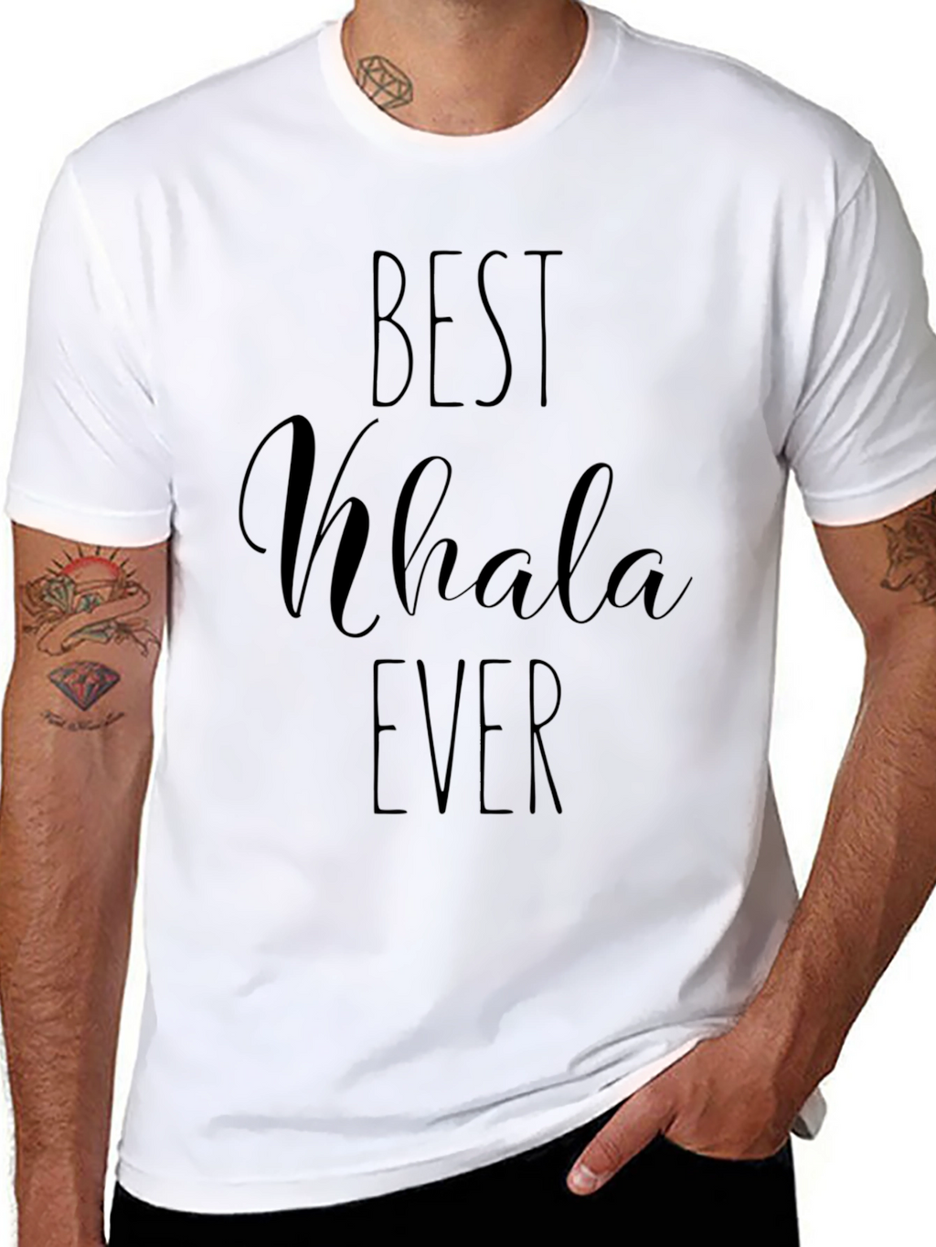 Best Khala Ever Black T-Shirt