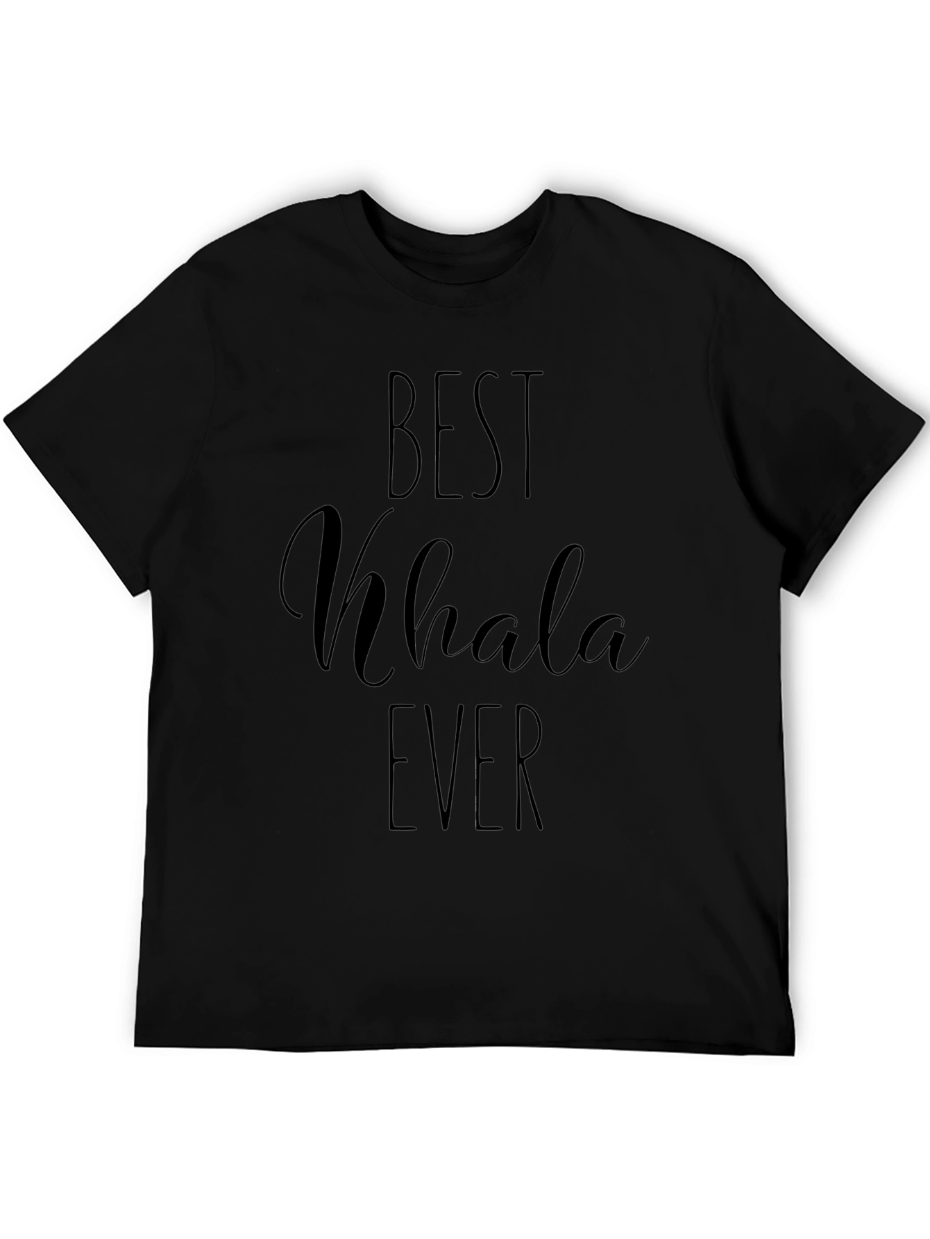 Best Khala Ever Black T-Shirt