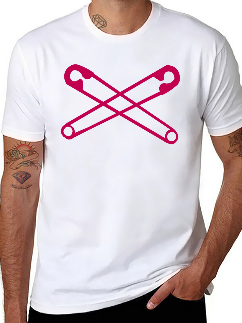 Safety Pin X T-Shirt