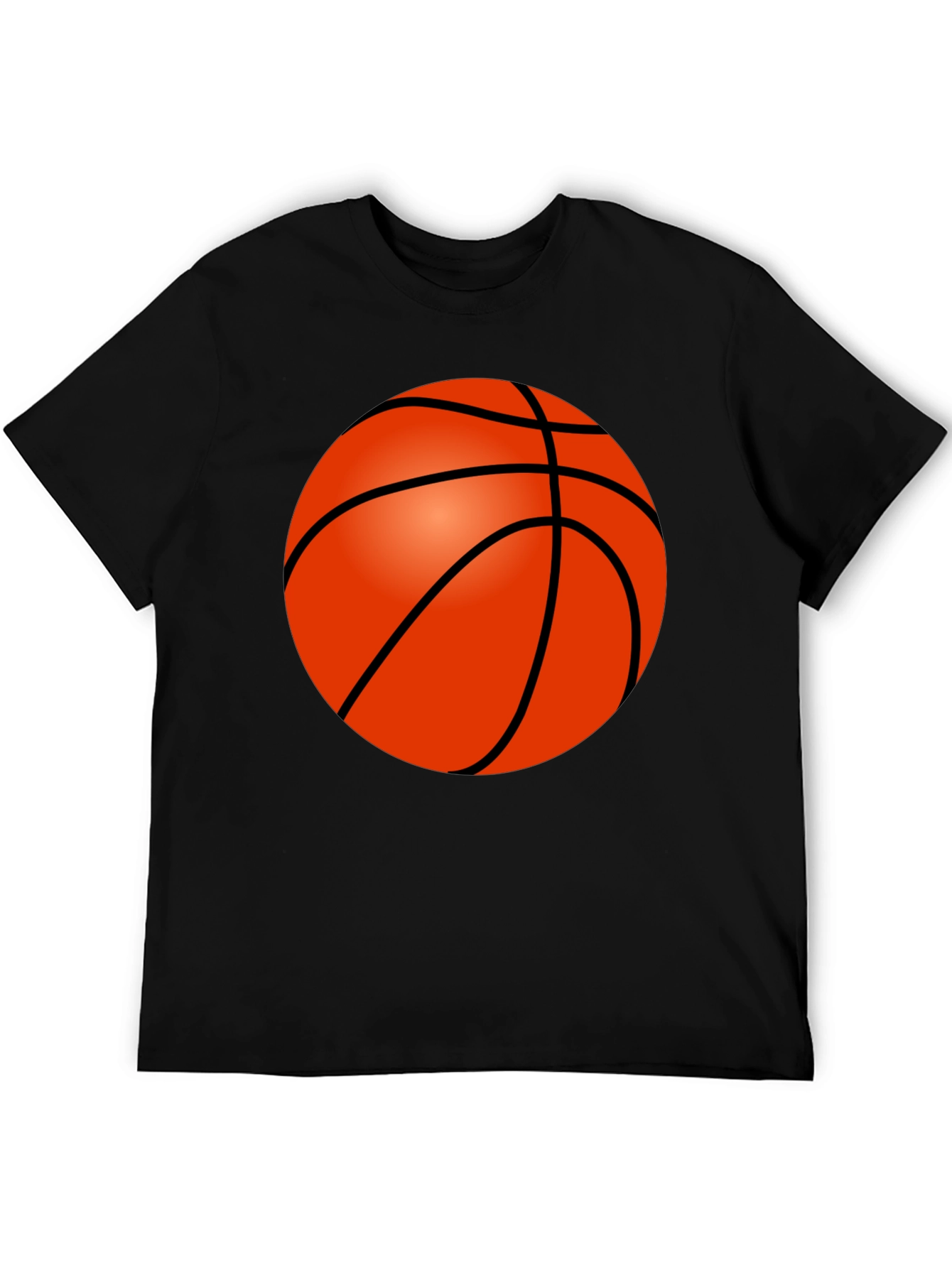 Basketball Graphic Tee - Sporty Style