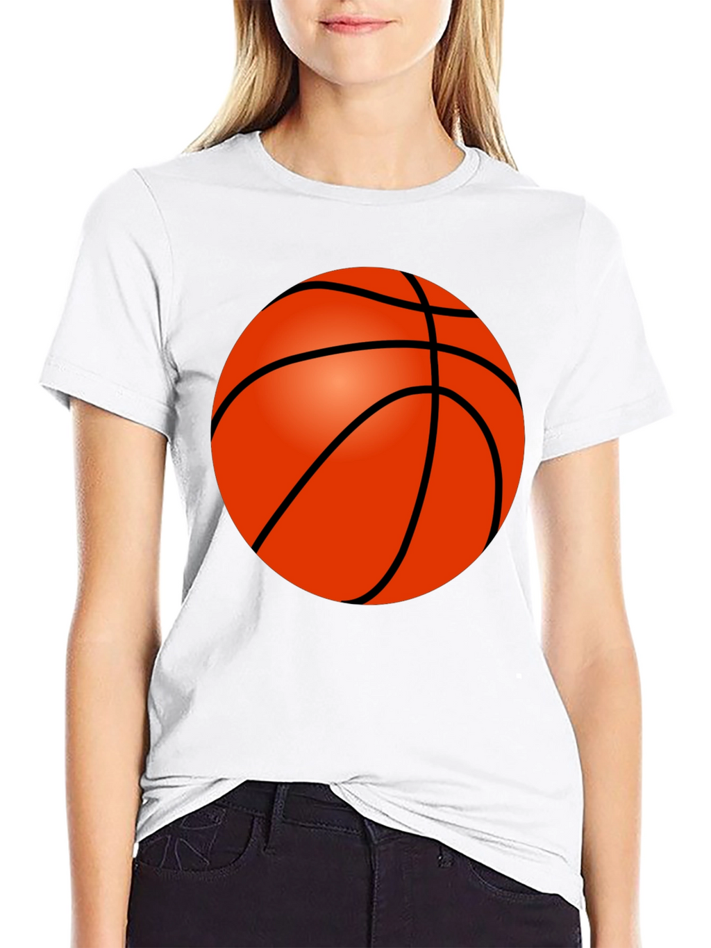 Basketball Graphic Tee - Sporty Style