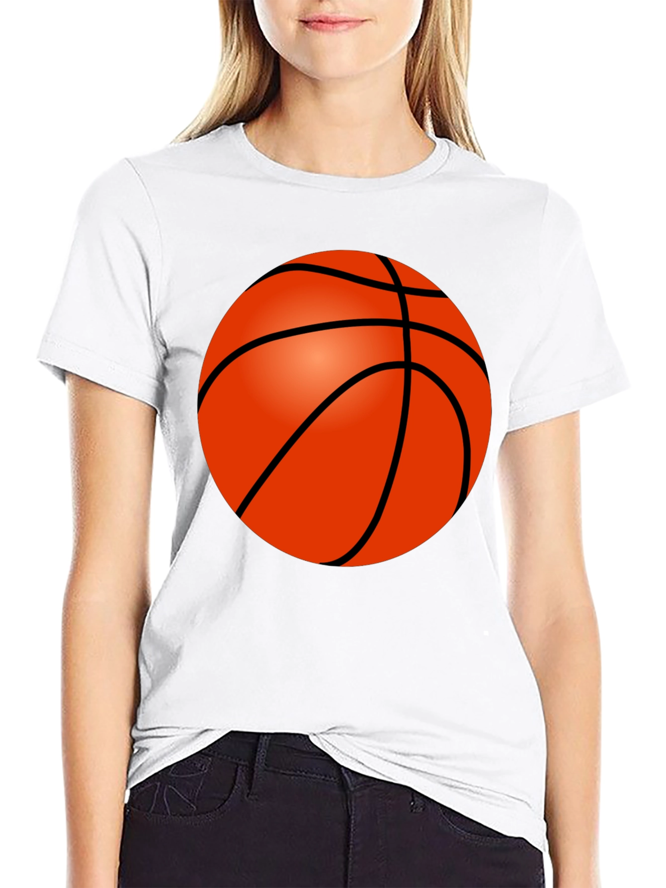 Basketball Graphic Tee - Sporty Style