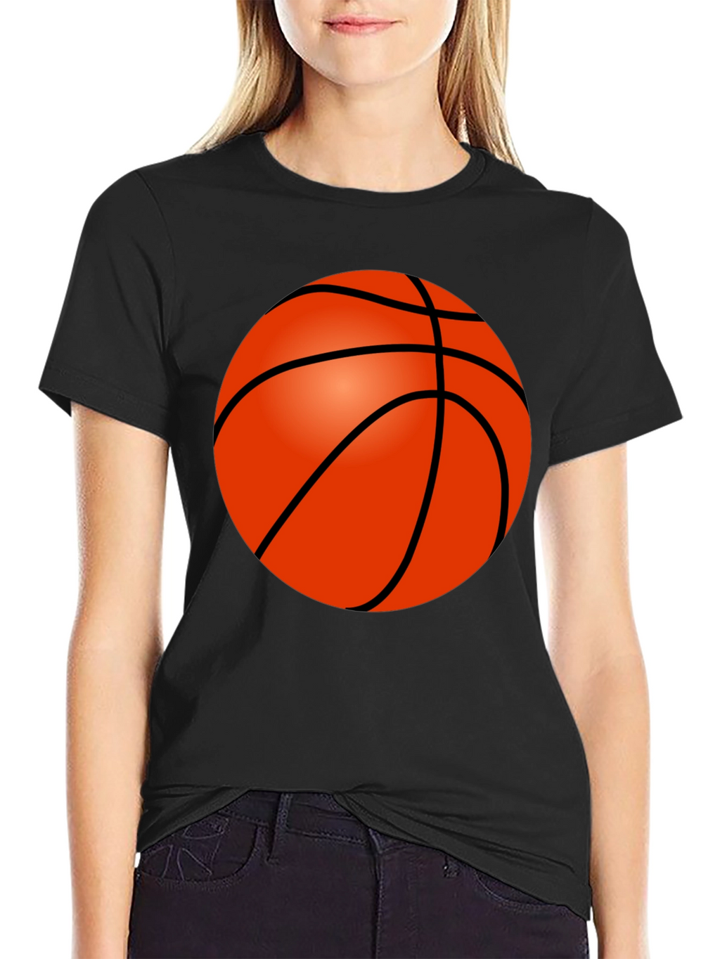 Basketball Graphic Tee - Sporty Style
