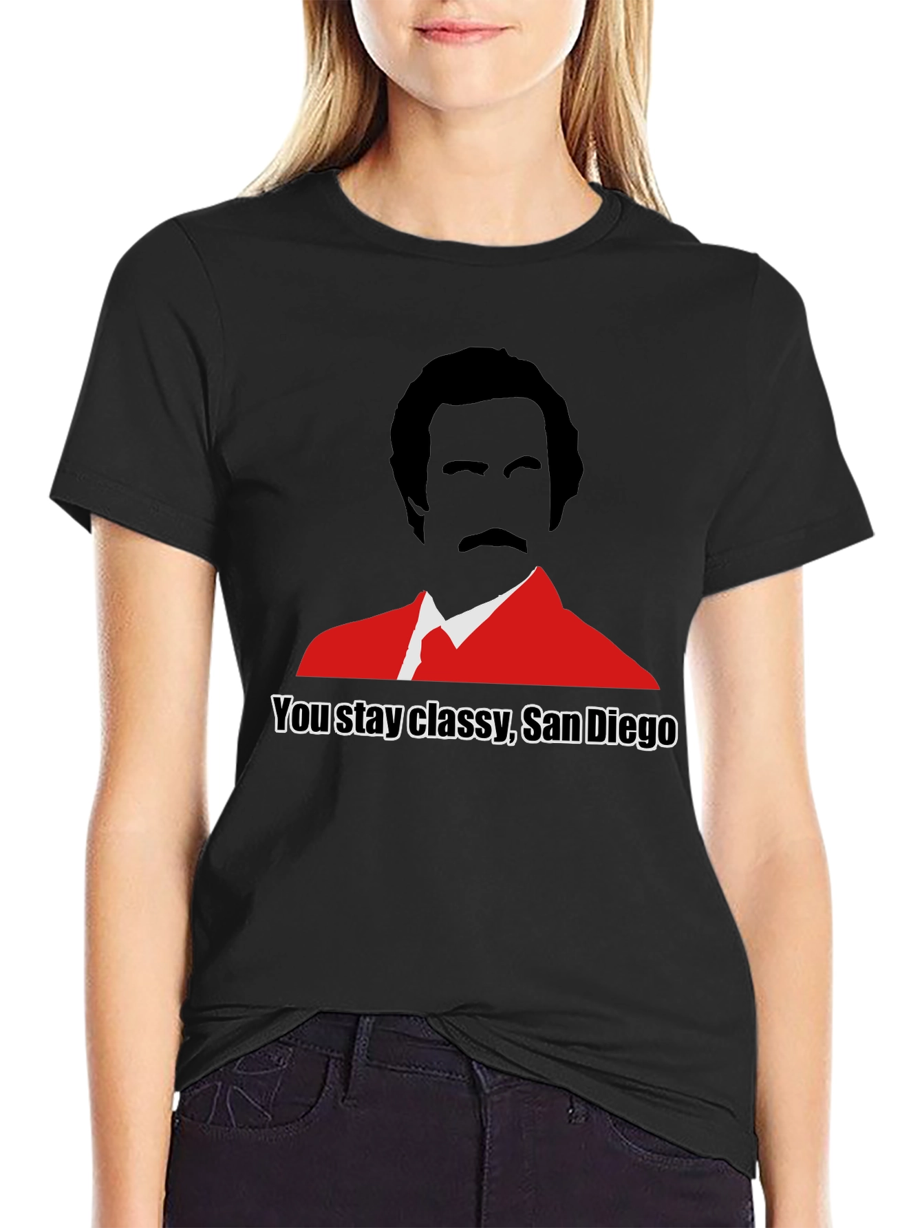 You Stay Classy San Diego Graphic Tee