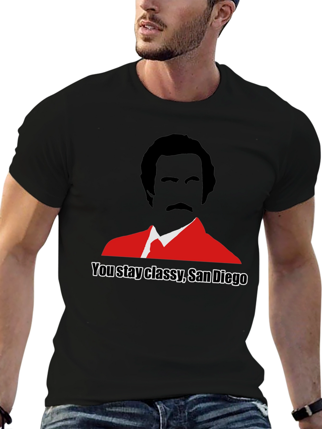 You Stay Classy San Diego Graphic Tee