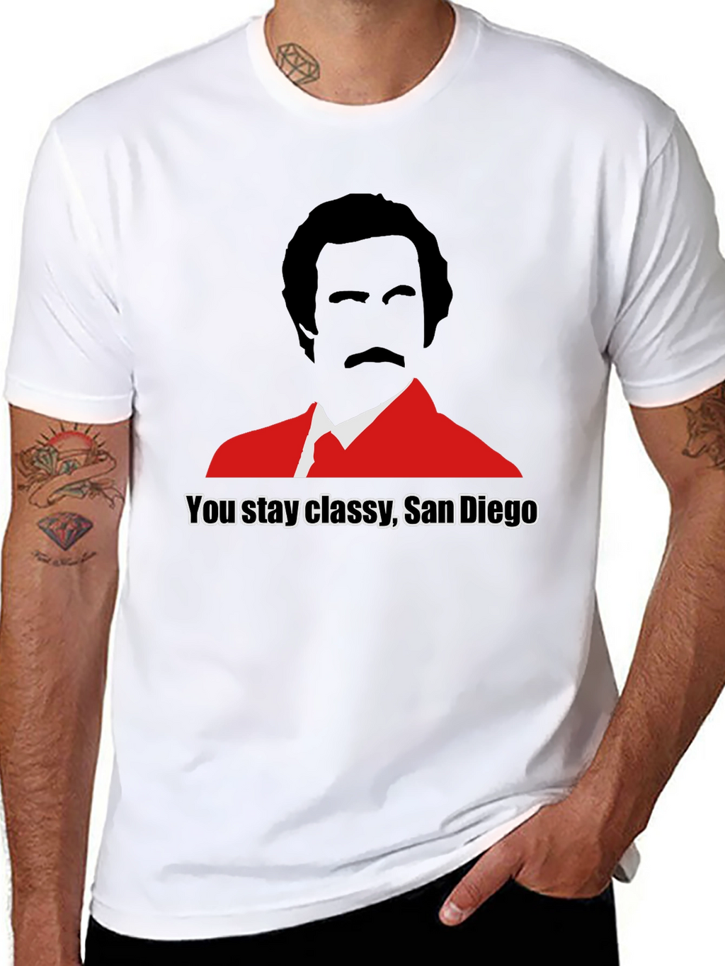 You Stay Classy San Diego Graphic Tee