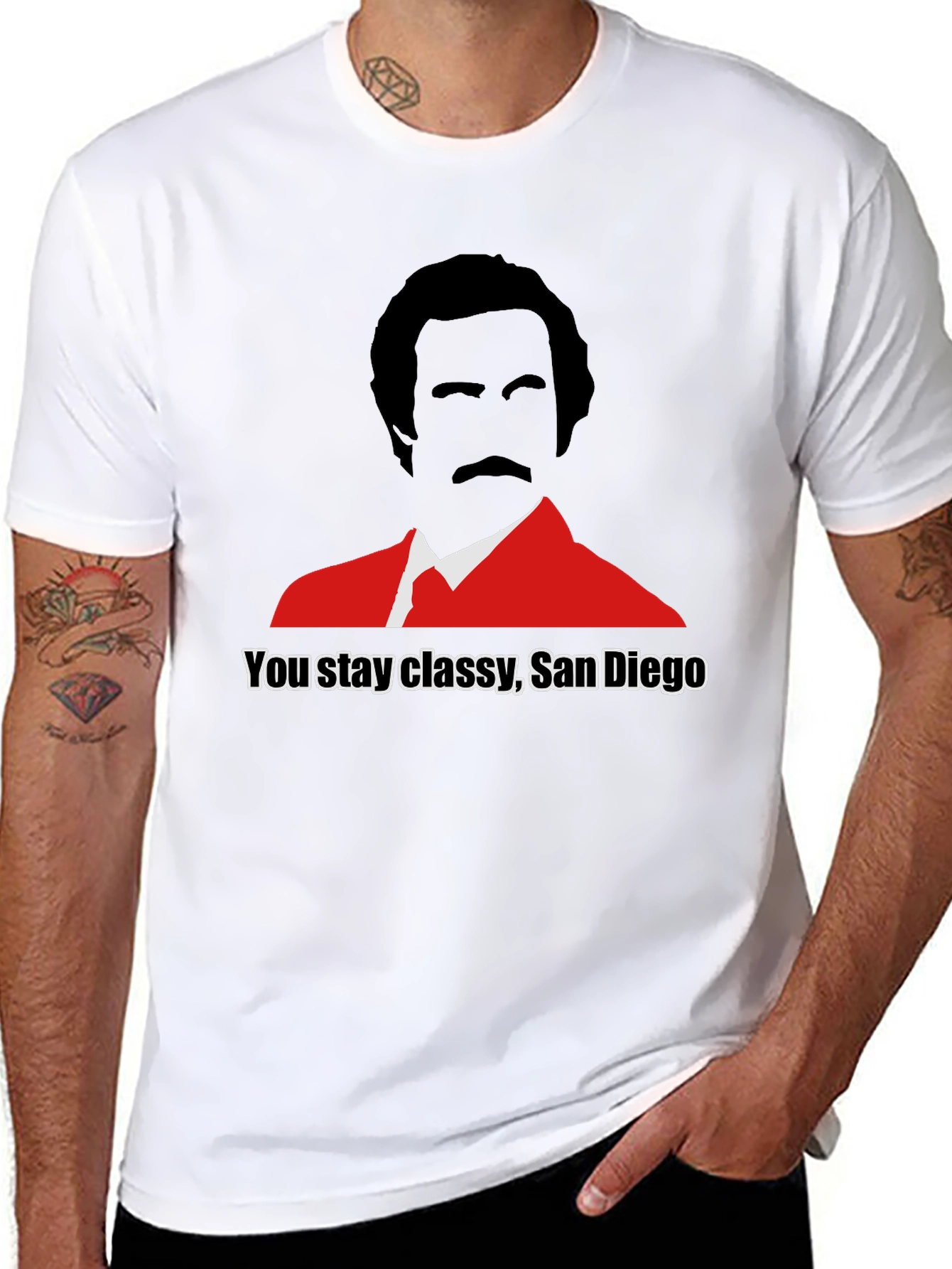 You Stay Classy San Diego Graphic Tee