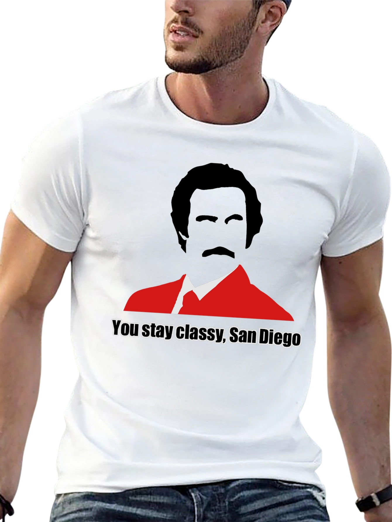 You Stay Classy San Diego Graphic Tee