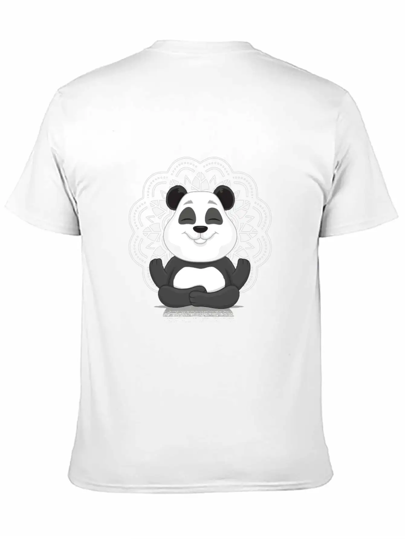 Zen Panda Casual Graphic T-Shirt – Simple And Comfortable Daily Wear