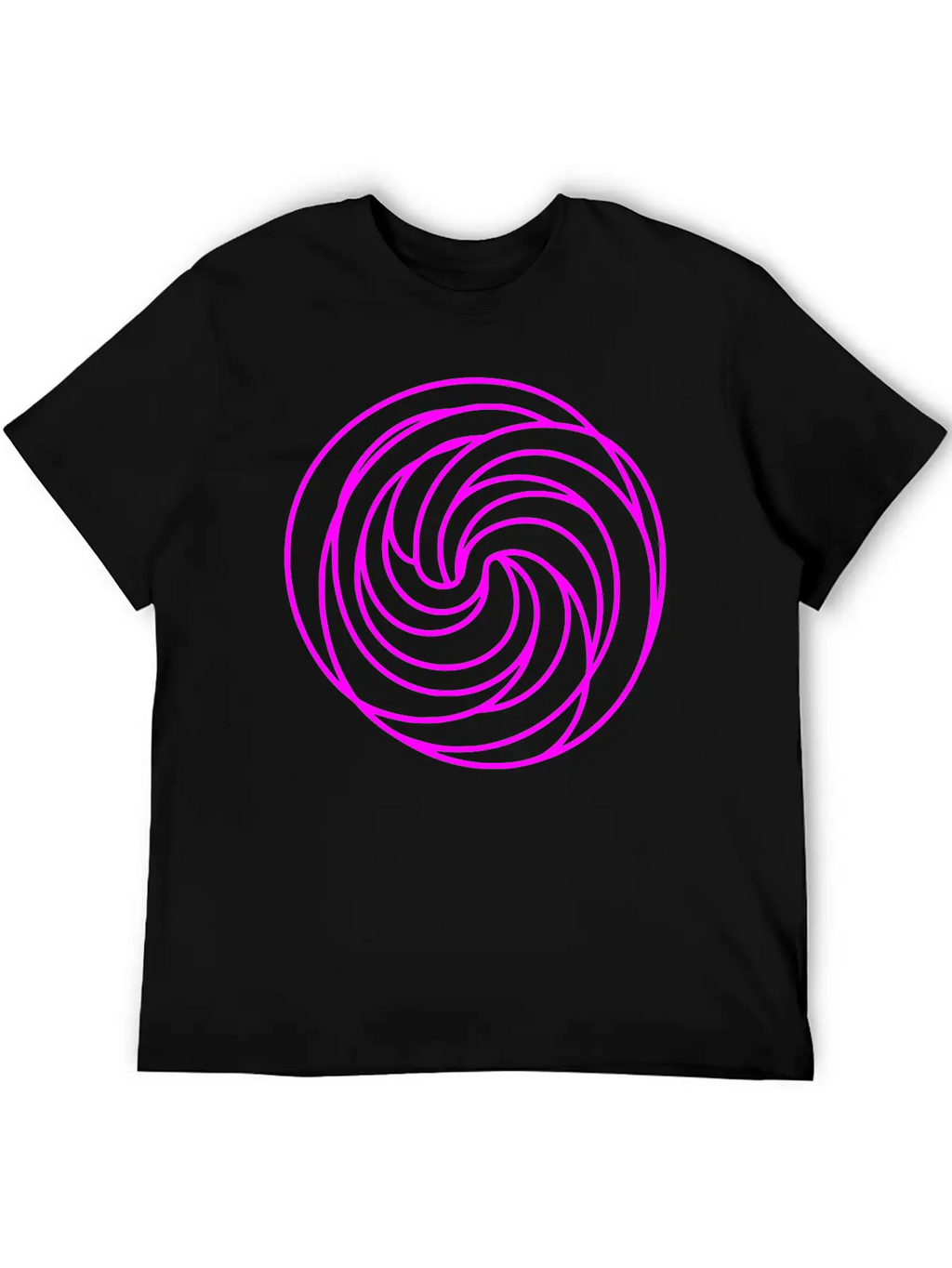 Zentangle Swirl Circle Design Vector Essential Cotton Tee For Daily Outfits – Unisex Style