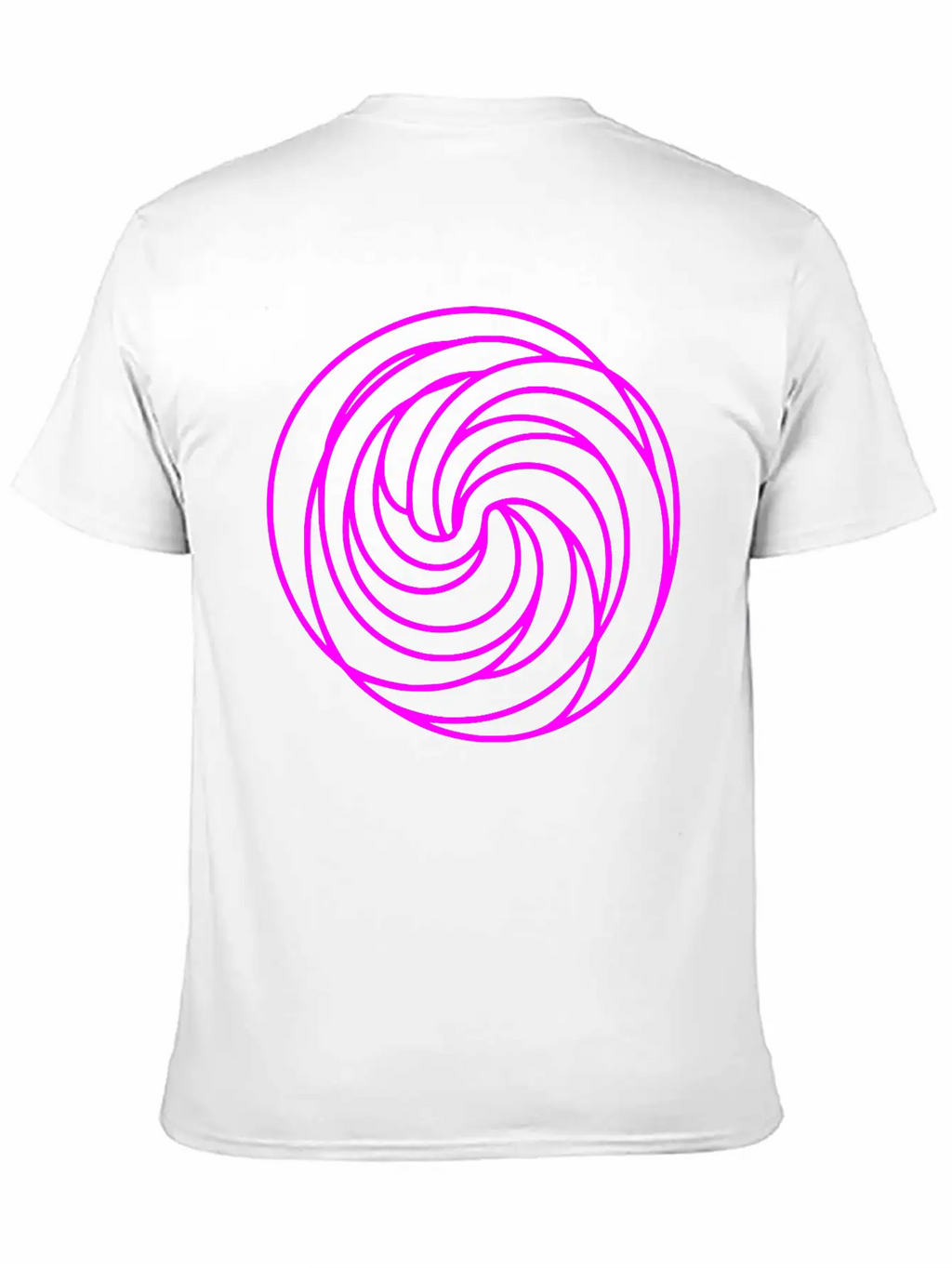 Zentangle Swirl Circle Design Vector Essential Cotton Tee For Daily Outfits – Unisex Style