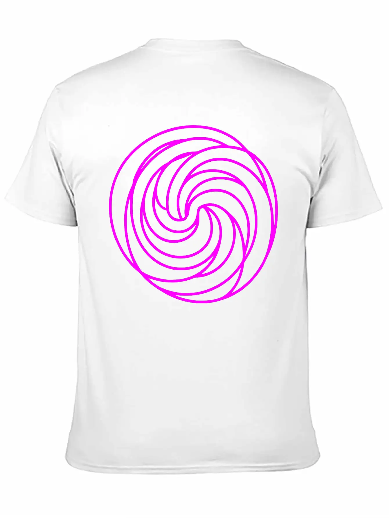 Zentangle Swirl Circle Design Vector Essential Cotton Tee For Daily Outfits – Unisex Style