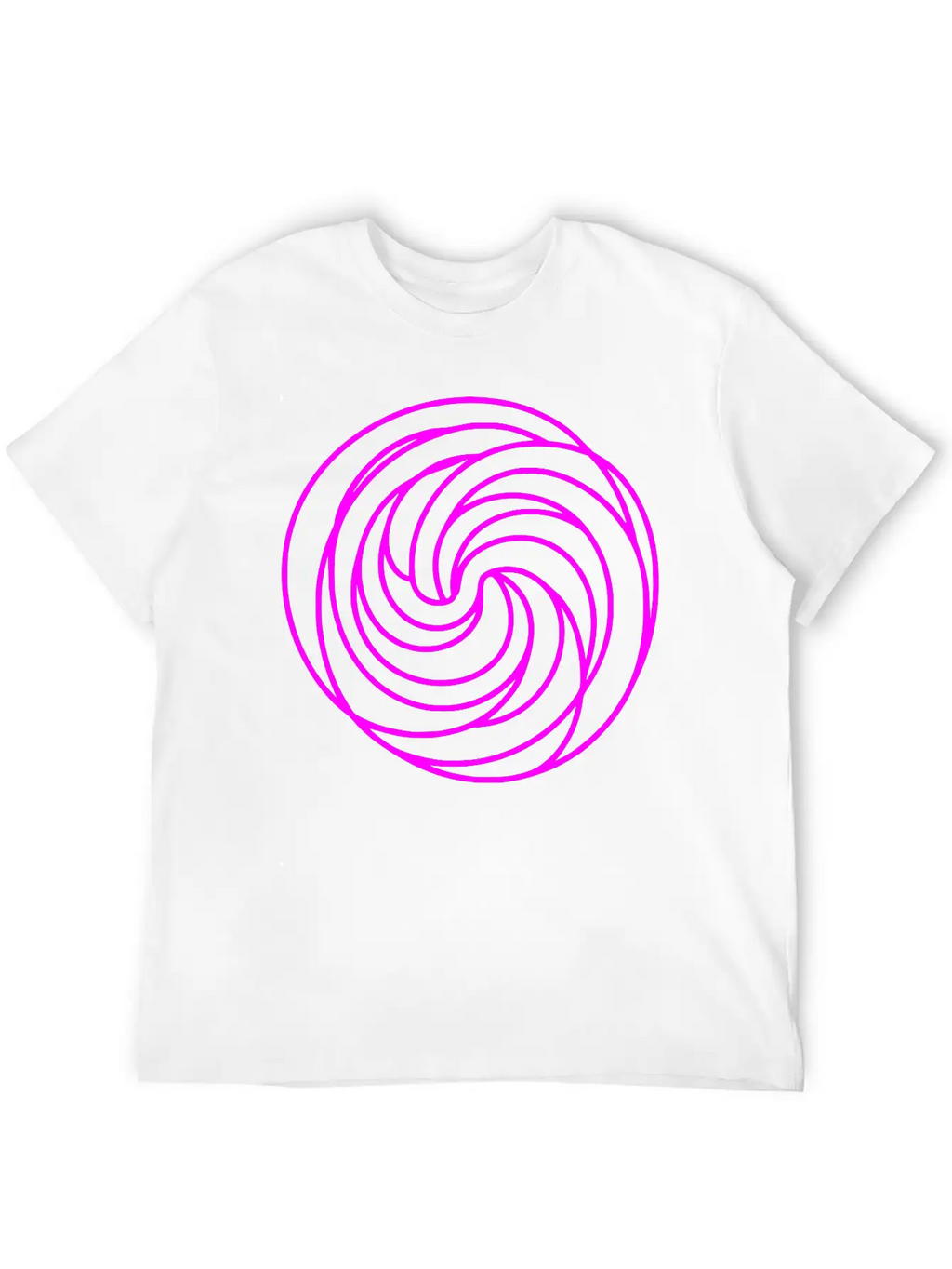 Zentangle Swirl Circle Design Vector Essential Cotton Tee For Daily Outfits – Unisex Style