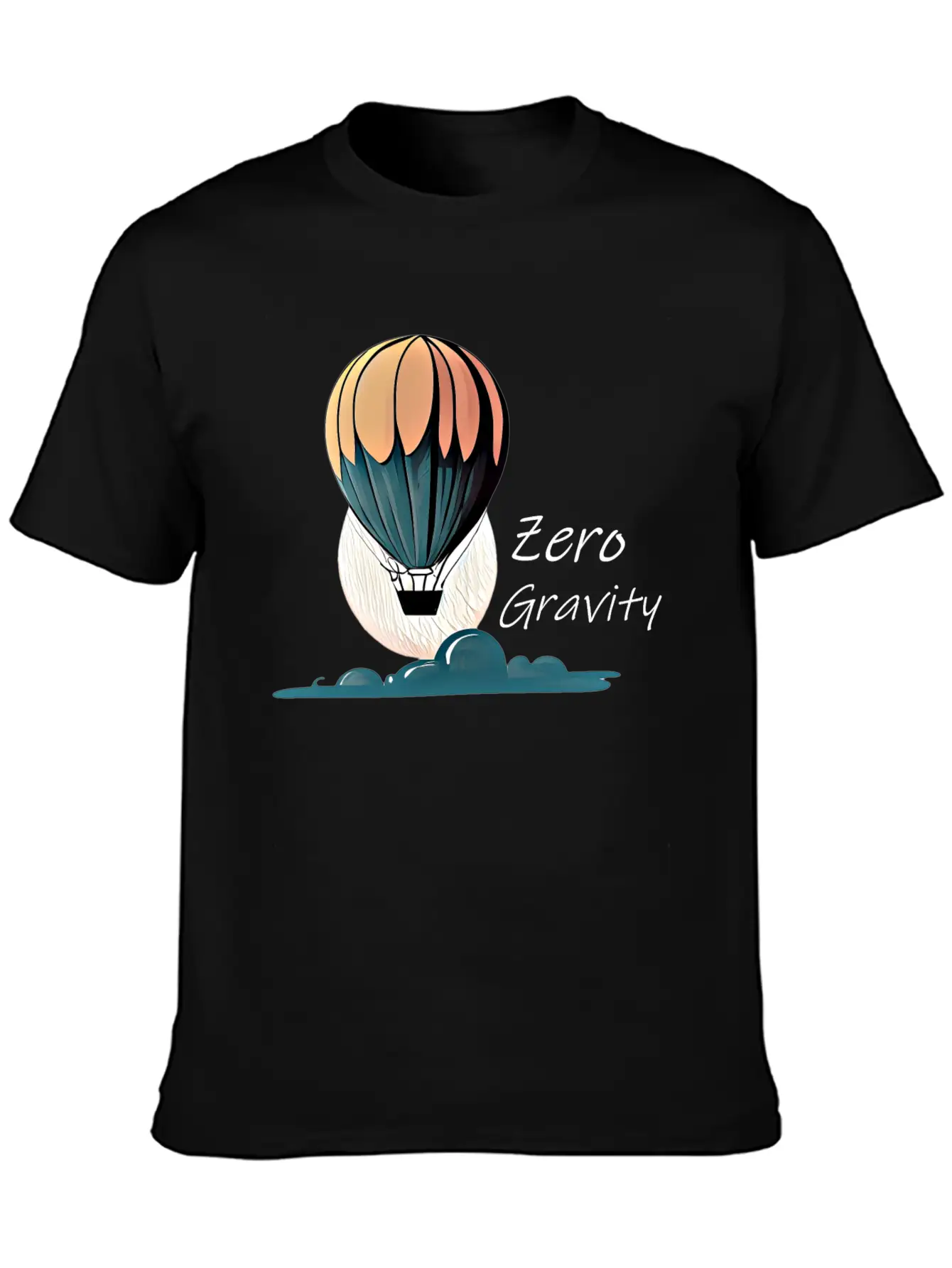 Zero Gravity Air Baloon T-shirt Unisex Casual T-Shirt – Clean Design For Daily Comfort