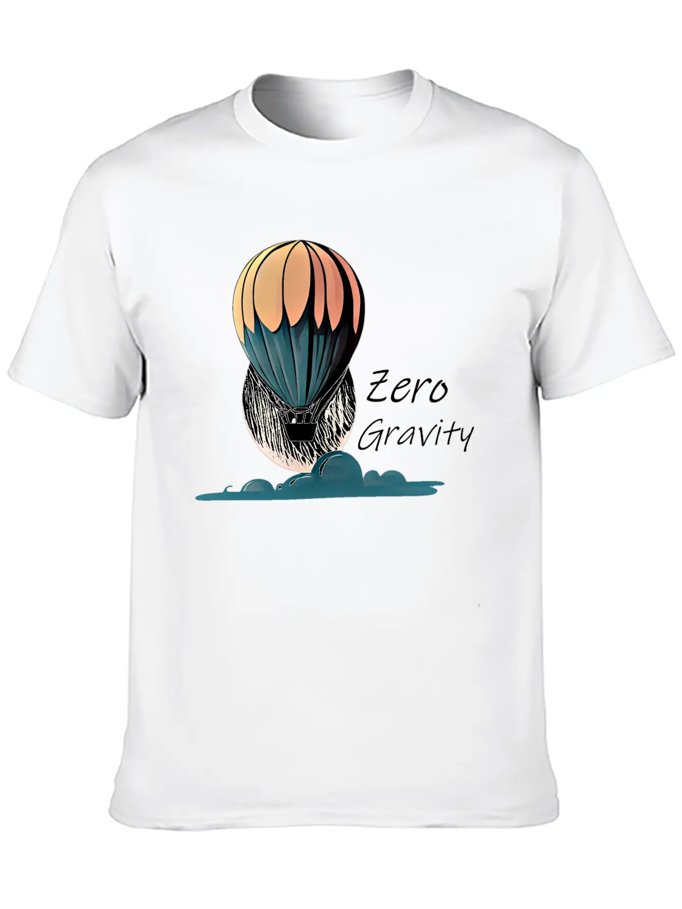 Zero Gravity Air Baloon T-shirt Unisex Casual T-Shirt – Clean Design For Daily Comfort
