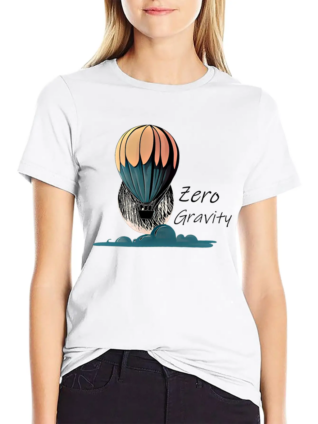 Zero Gravity Air Baloon T-shirt Unisex Casual T-Shirt – Clean Design For Daily Comfort