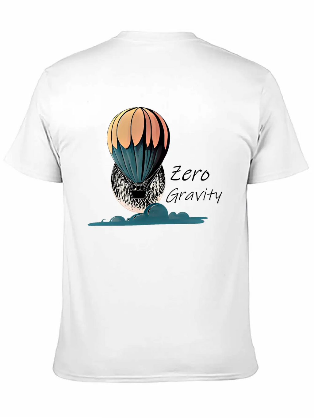 Zero Gravity Air Baloon T-shirt Unisex Casual T-Shirt – Clean Design For Daily Comfort