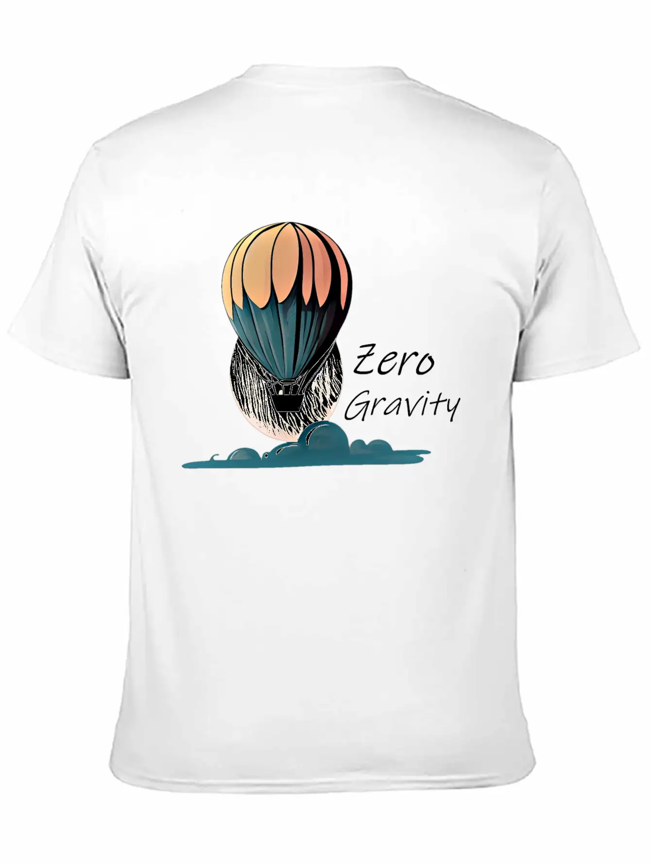 Zero Gravity Air Baloon T-shirt Unisex Casual T-Shirt – Clean Design For Daily Comfort