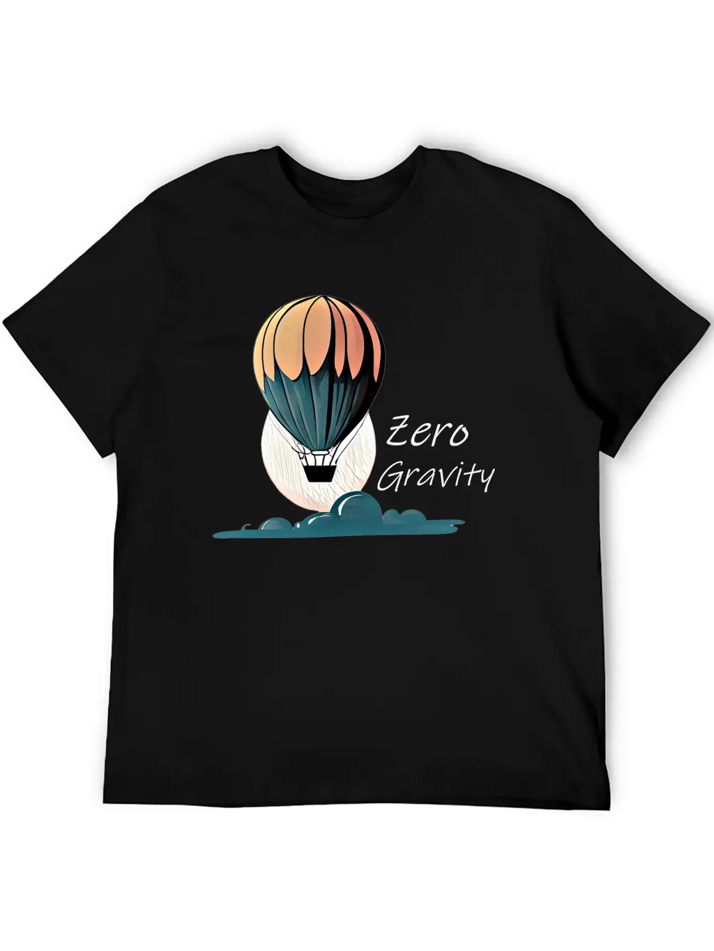 Zero Gravity Air Baloon T-shirt Unisex Casual T-Shirt – Clean Design For Daily Comfort