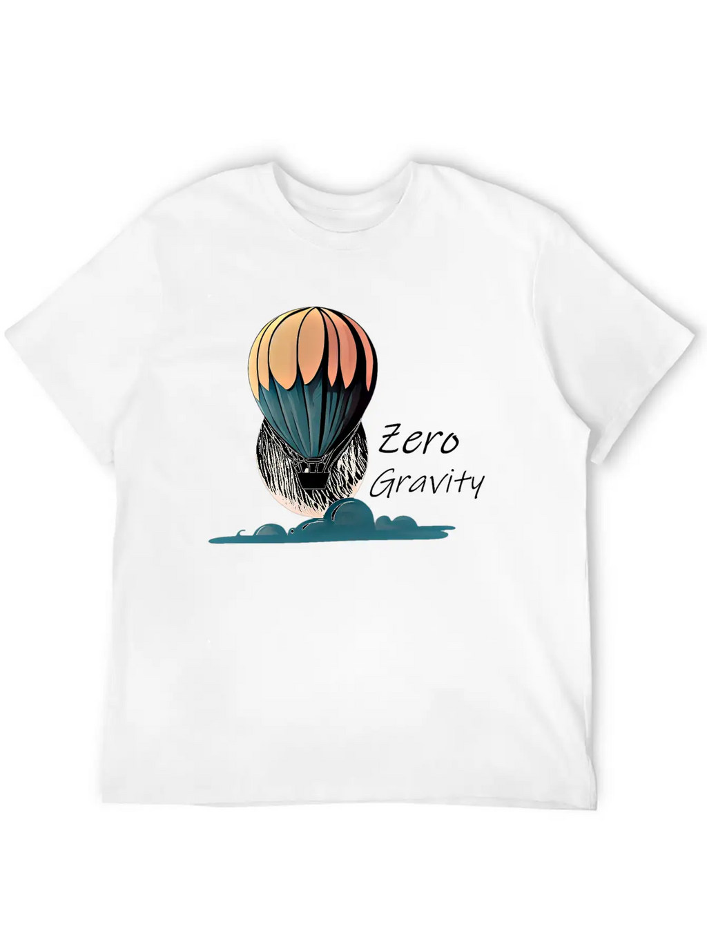 Zero Gravity Air Baloon T-shirt Unisex Casual T-Shirt – Clean Design For Daily Comfort
