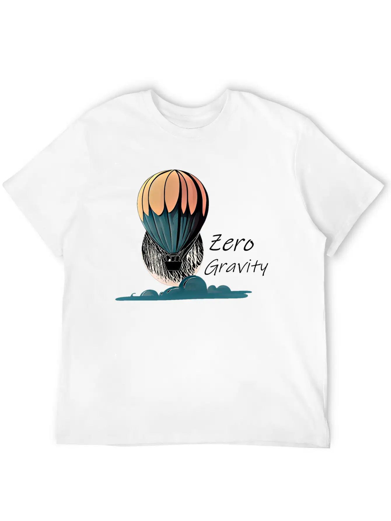 Zero Gravity Air Baloon T-shirt Unisex Casual T-Shirt – Clean Design For Daily Comfort