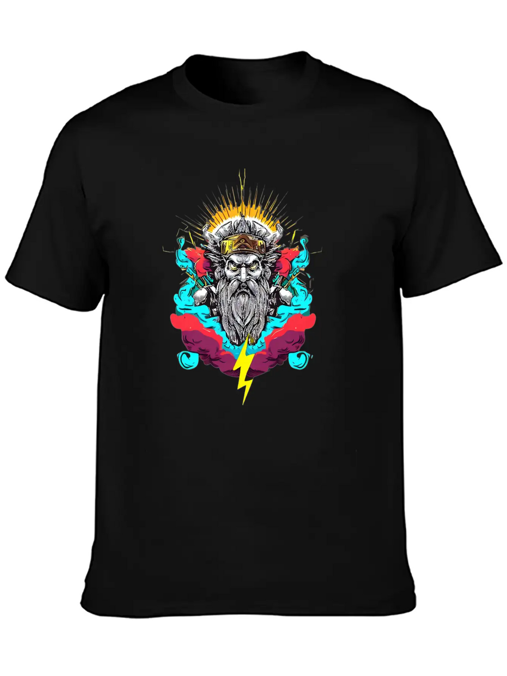 ZEUS Essential Cotton Tee For Daily Outfits – Unisex Style