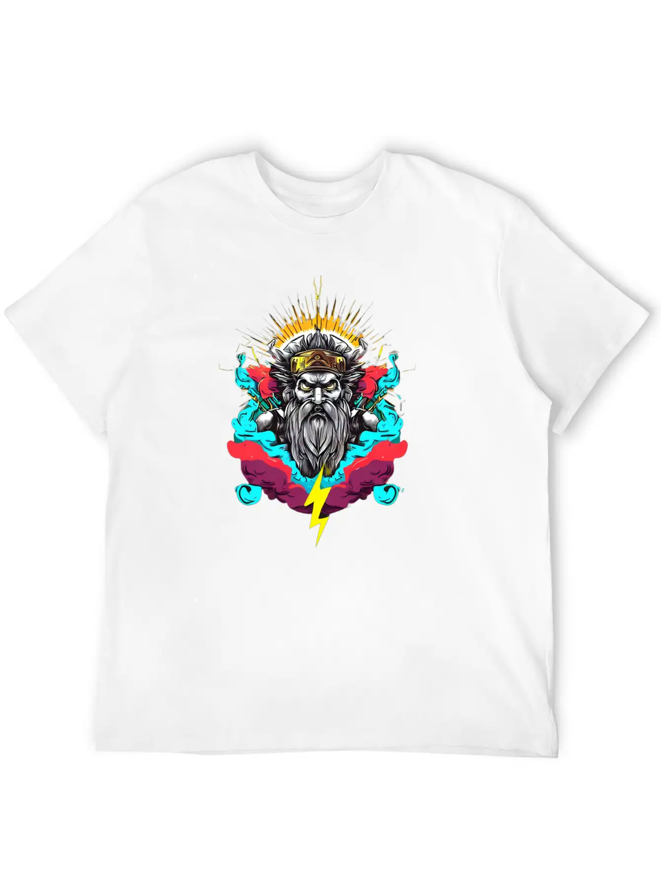 ZEUS Essential Cotton Tee For Daily Outfits – Unisex Style