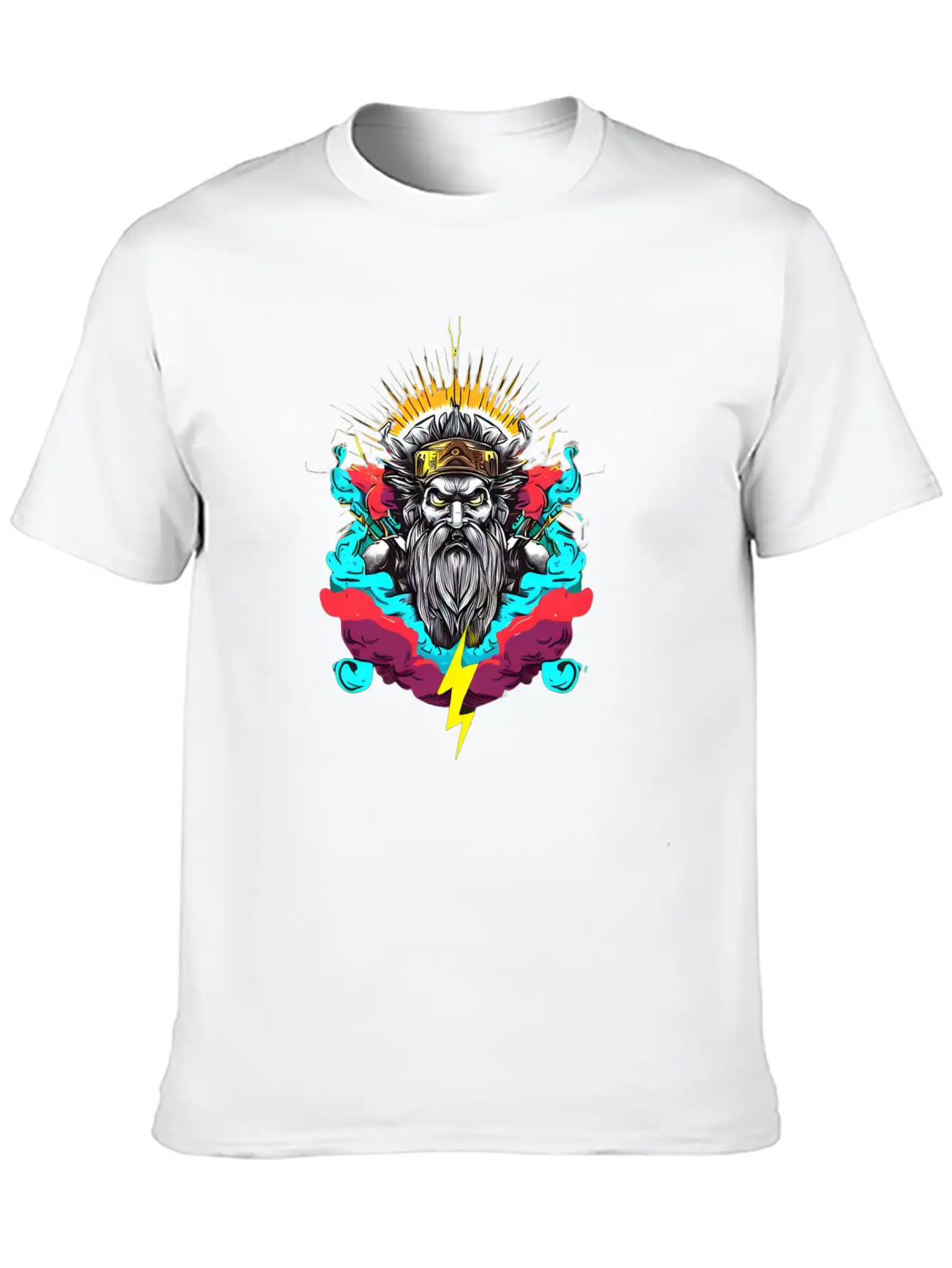 ZEUS Essential Cotton Tee For Daily Outfits – Unisex Style