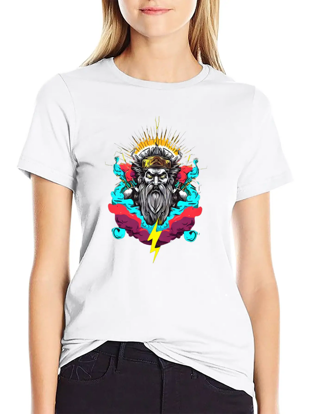 ZEUS Essential Cotton Tee For Daily Outfits – Unisex Style