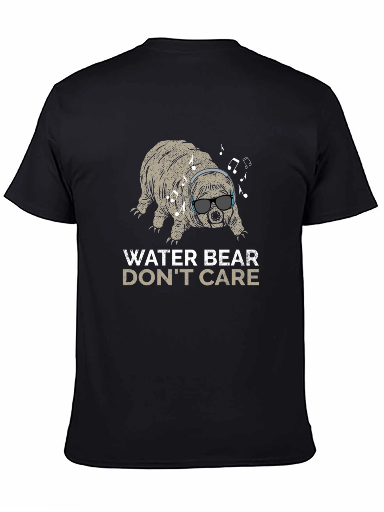 Water Bear Dont Care T-Shirt - Funny Tardigrade Tee