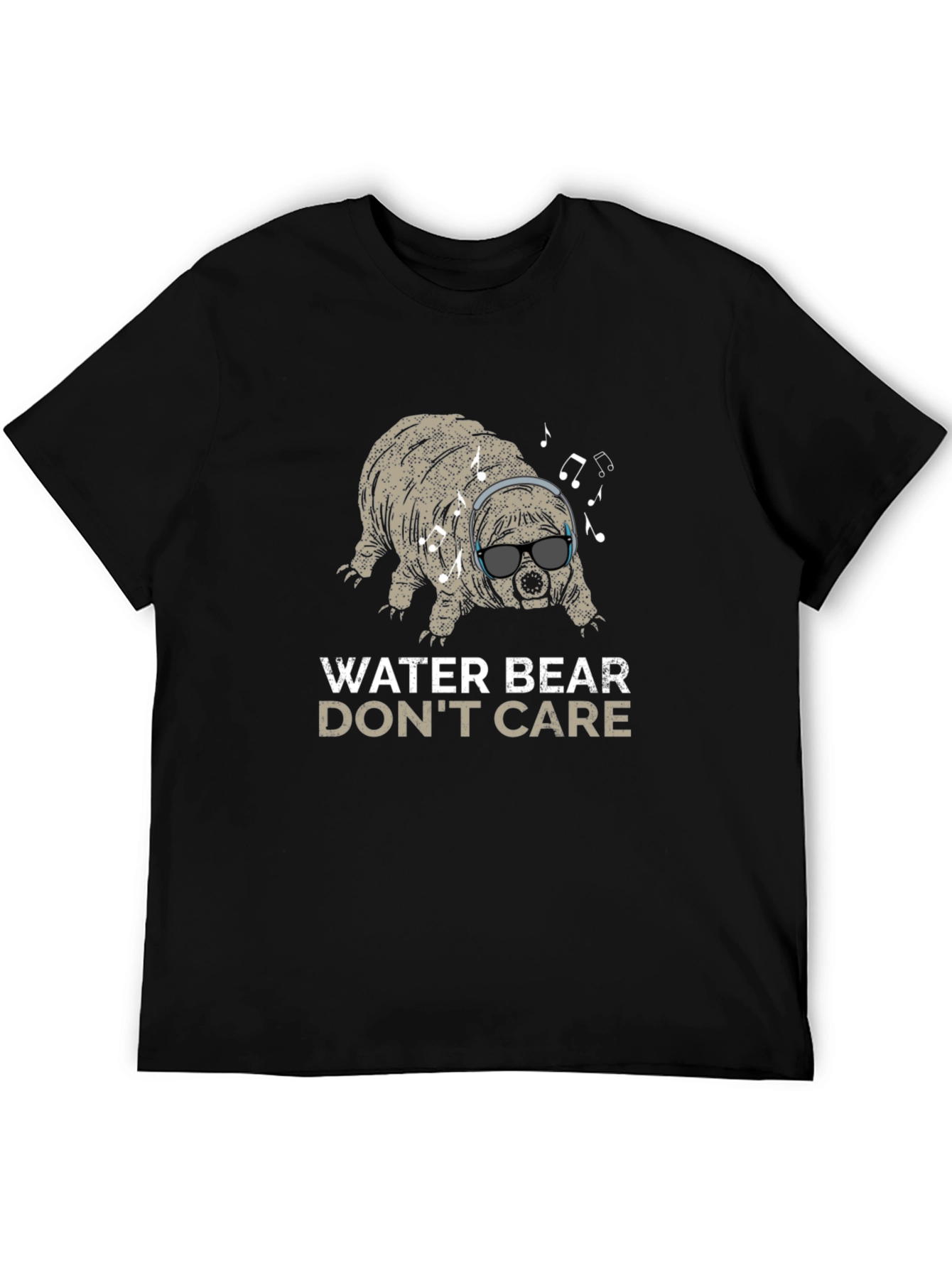 Water Bear Dont Care T-Shirt - Funny Tardigrade Tee