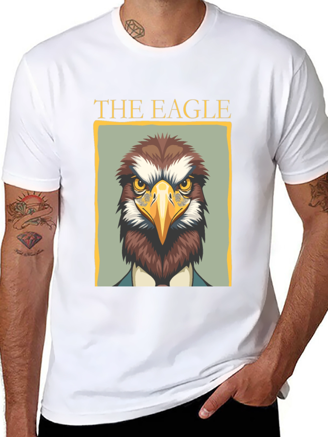The Eagle Graphic Tee - Cool Animal Art T-Shirt
