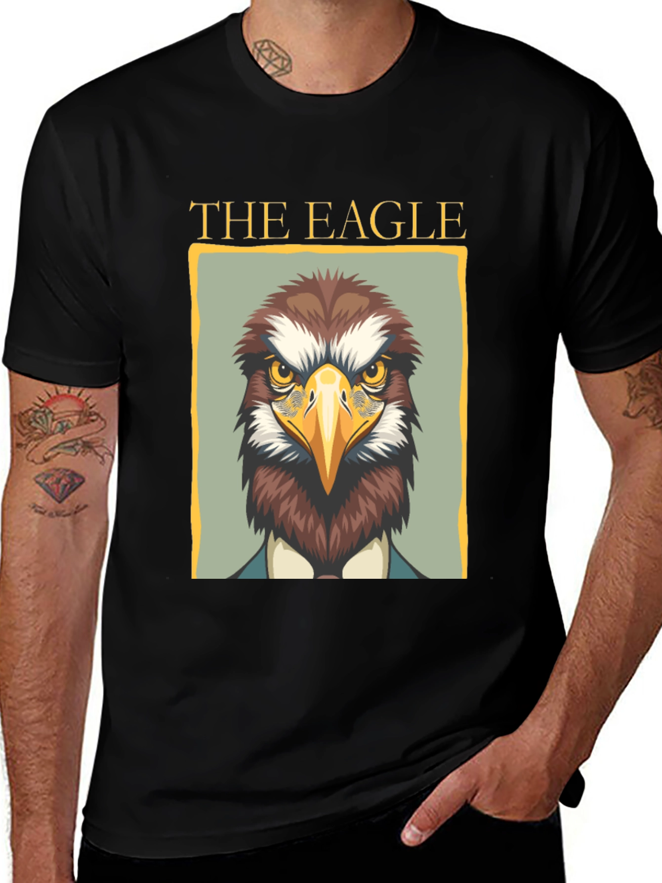 The Eagle Graphic Tee - Cool Animal Art T-Shirt