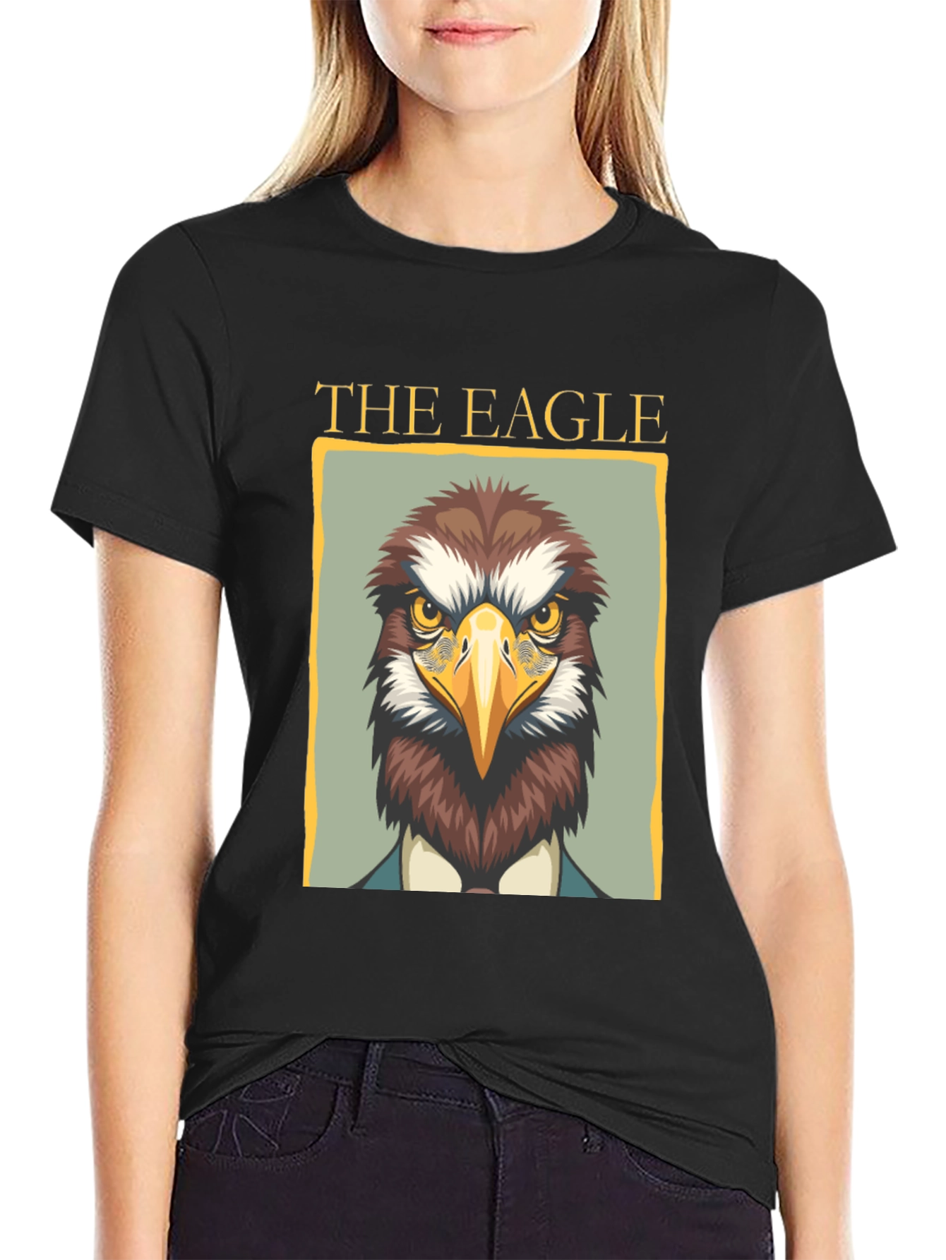 The Eagle Graphic Tee - Cool Animal Art T-Shirt