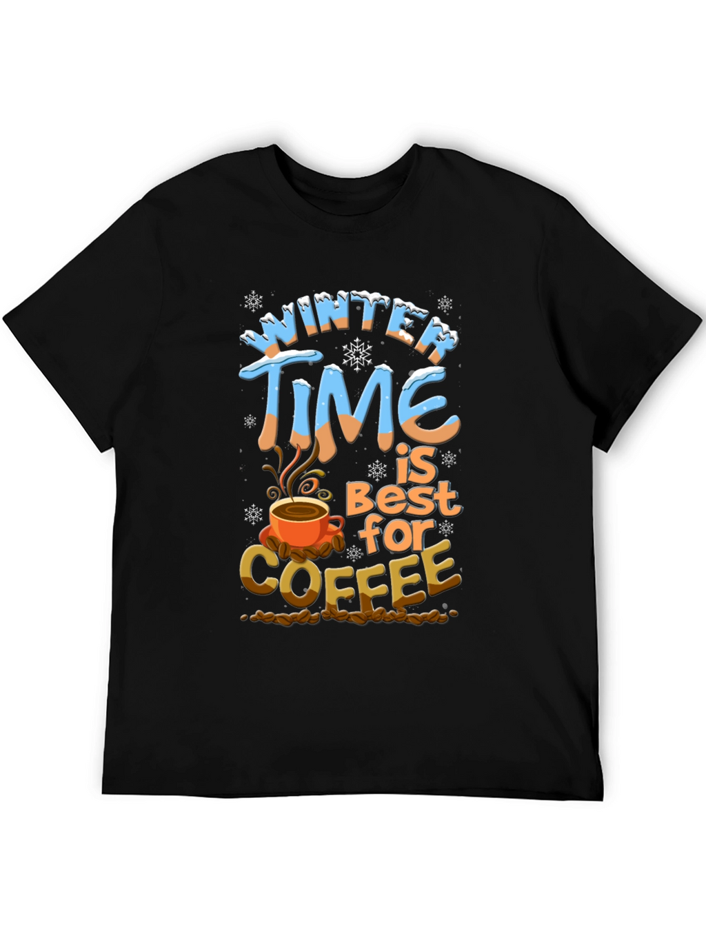 Winter Time Coffee Graphic Tee
